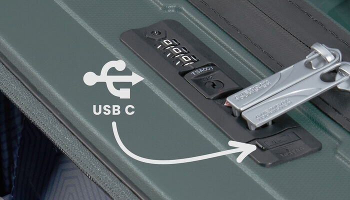 Integrierter USB-C-Anschluss