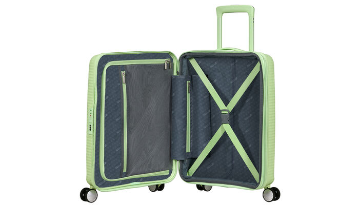 Innenorganisation mit zusätzlicher Reißverschlusstasche.