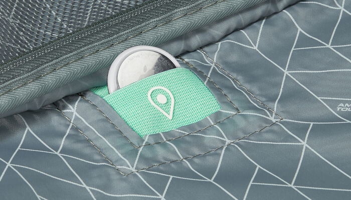 Mit AirTag-Halterung