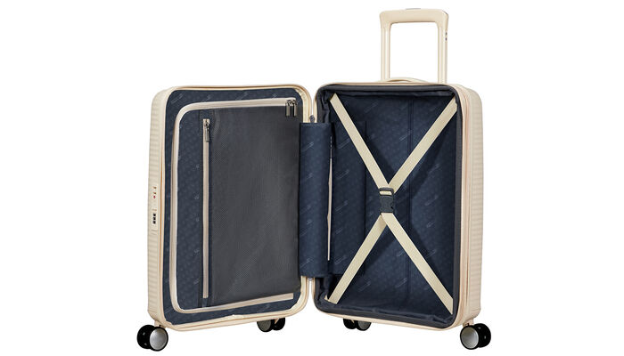 Innenorganisation mit zusätzlicher Reißverschlusstasche.