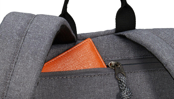 Verstecktes Rückenfach