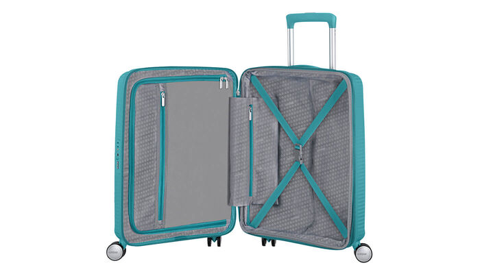 Innenorganisation mit zusätzlicher Reißverschlusstasche.