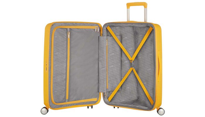 Innenorganisation mit zusätzlicher Reißverschlusstasche.