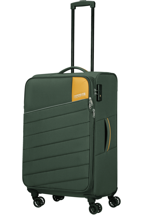 American Tourister Powertrip Spinner M TSA EXP M  Khaki American Tourister Powertrip Spinner M TSA EXP M  Khaki
