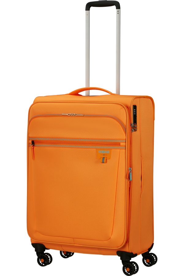 American Tourister Aerospin Spinner Expandable M  Radiant Orange American Tourister Aerospin Spinner Expandable M  Radiant Orange