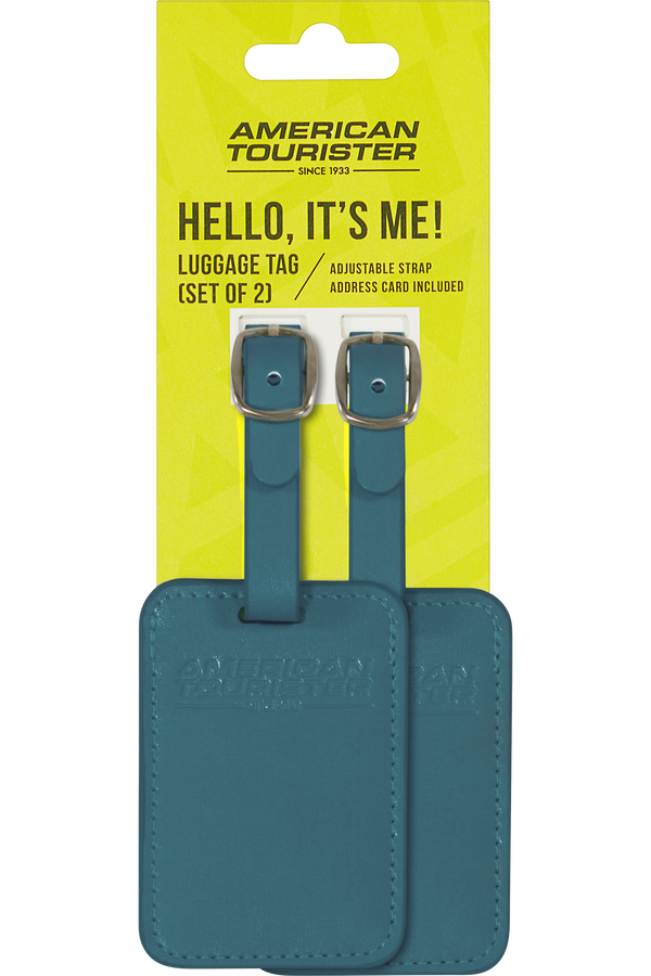Luggage Tags Gep&auml;ckanh&auml;nger &ndash; Set aus 2 St&uuml;ck