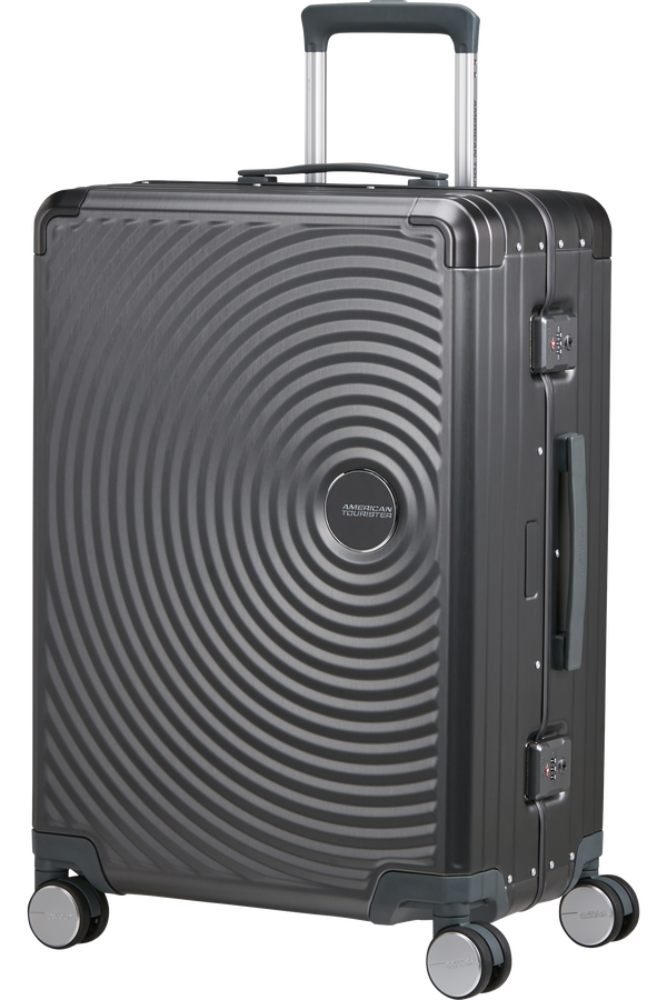 American Tourister Soundbox Alu Spinner TSA 68cm  Brushed Anthracite American Tourister Soundbox Alu Spinner TSA 68cm  Brushed Anthracite