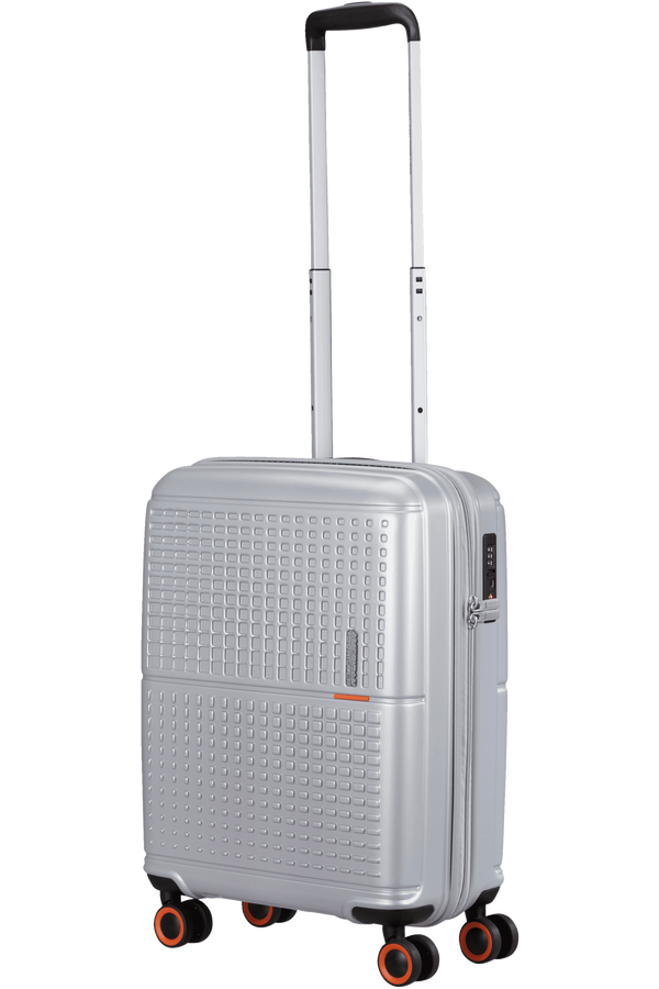 American Tourister Geopop Spinner 55/20 Tsa. 55cm  Argent Métallique