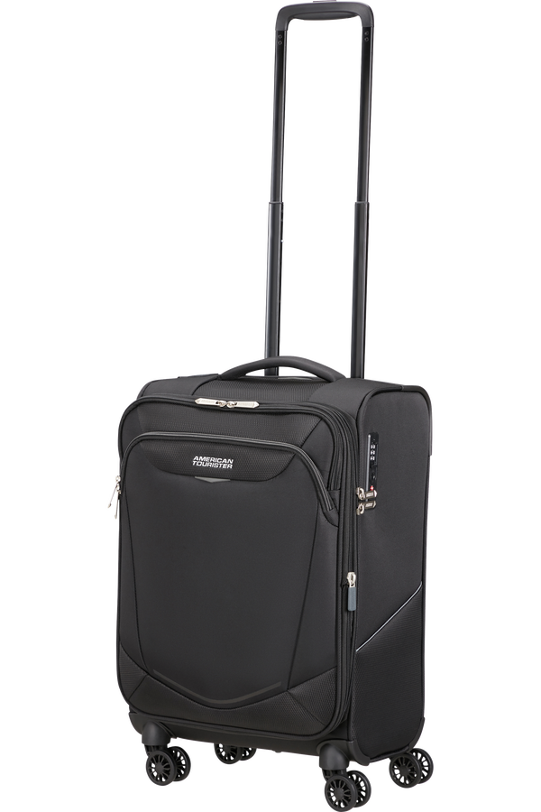 American Tourister SummerRide Spinner Expandable TSA 55cm L35  Schwarz American Tourister SummerRide Spinner Expandable TSA 55cm L35  Schwarz