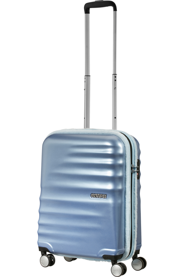 American Tourister Wavebreaker Spinner Fur 55cm  Ice Blue