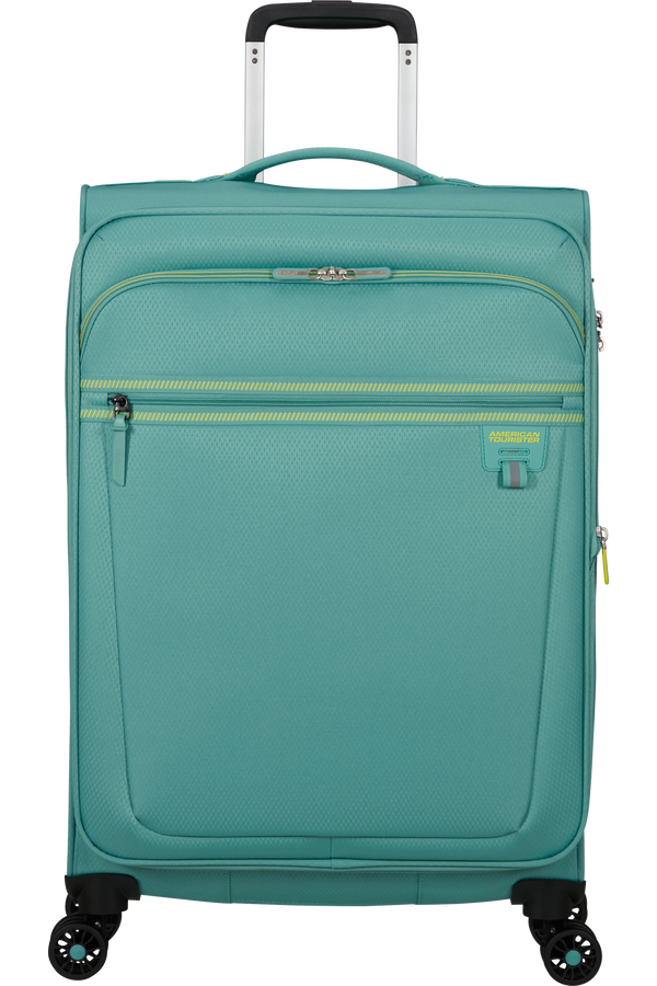 American Tourister Aerospin Spinner Expandable M  Dusty Turquoise