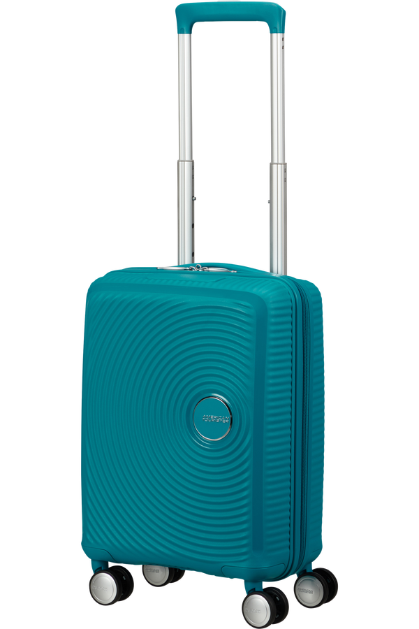 American Tourister Soundbox Mini Spinner 47cm  Deep Teal American Tourister Soundbox Mini Spinner 47cm  Deep Teal