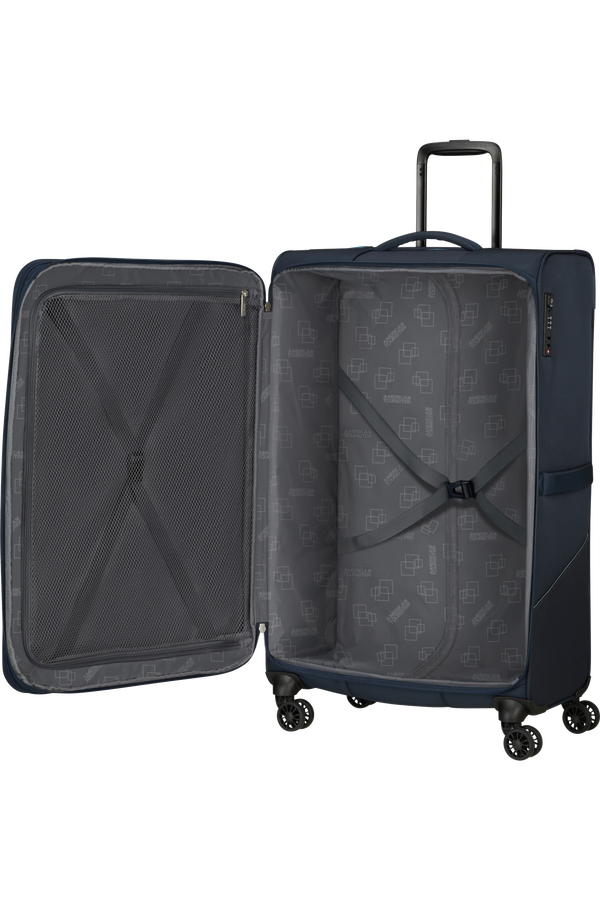 American Tourister SummerRide Spinner L EXP TSA 80cm Navy