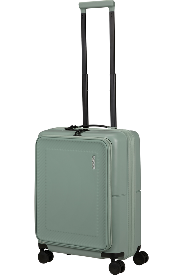 American Tourister DashPop Spinner Expandable Frontloader 55cm  Iceberg Green