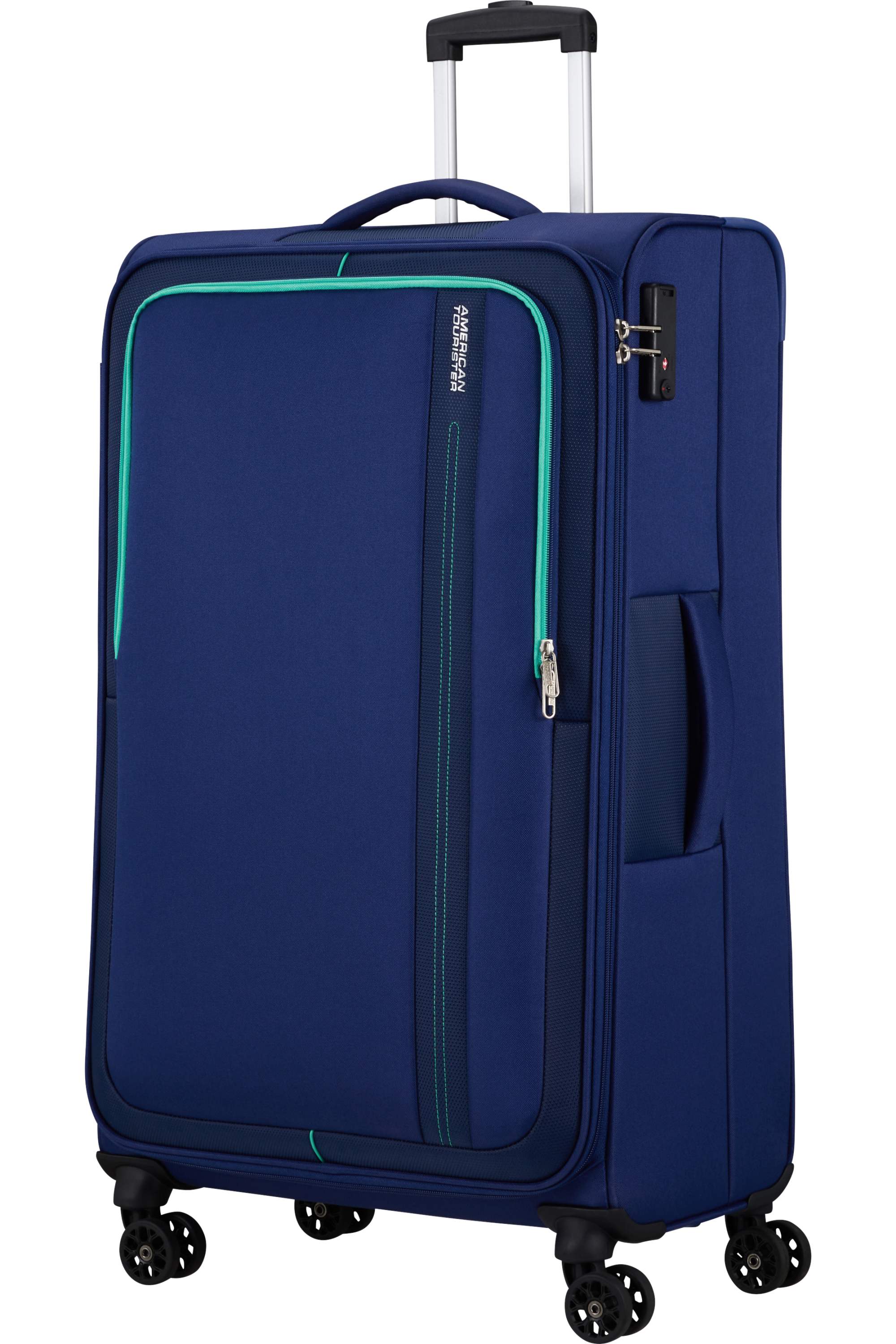 thumbnail interactive-video image 1 of U.S. Traveler Check-Large Spinner Luggage - 30.5 Inch Expandable Suitcase With 360-Degree Wheels 1 of 12