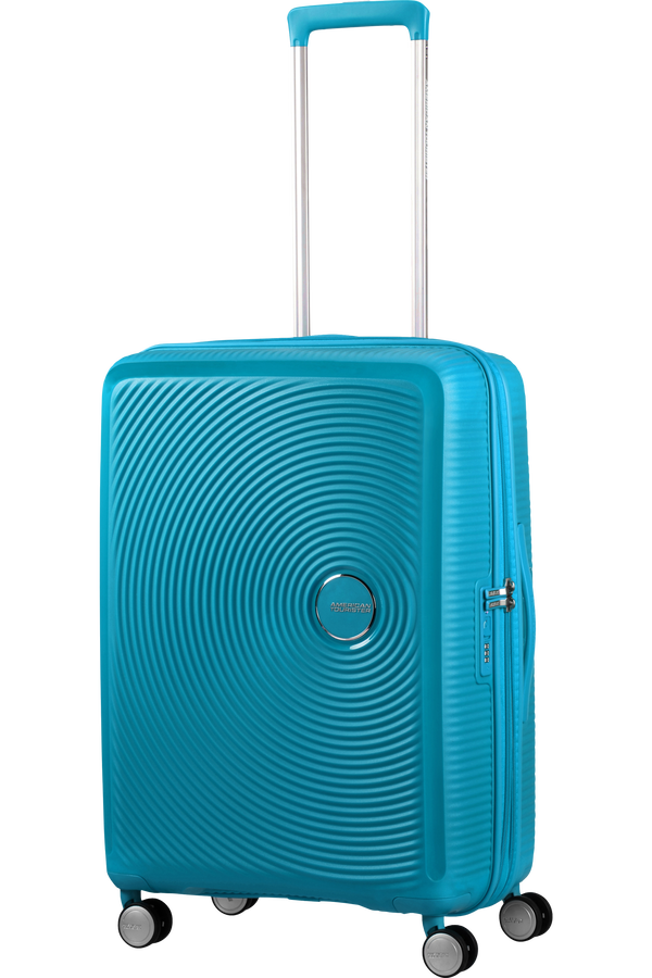 American Tourister Soundbox Spinner erweiterbar 67cm Summer Blue American Tourister Soundbox Spinner erweiterbar 67cm Summer Blue