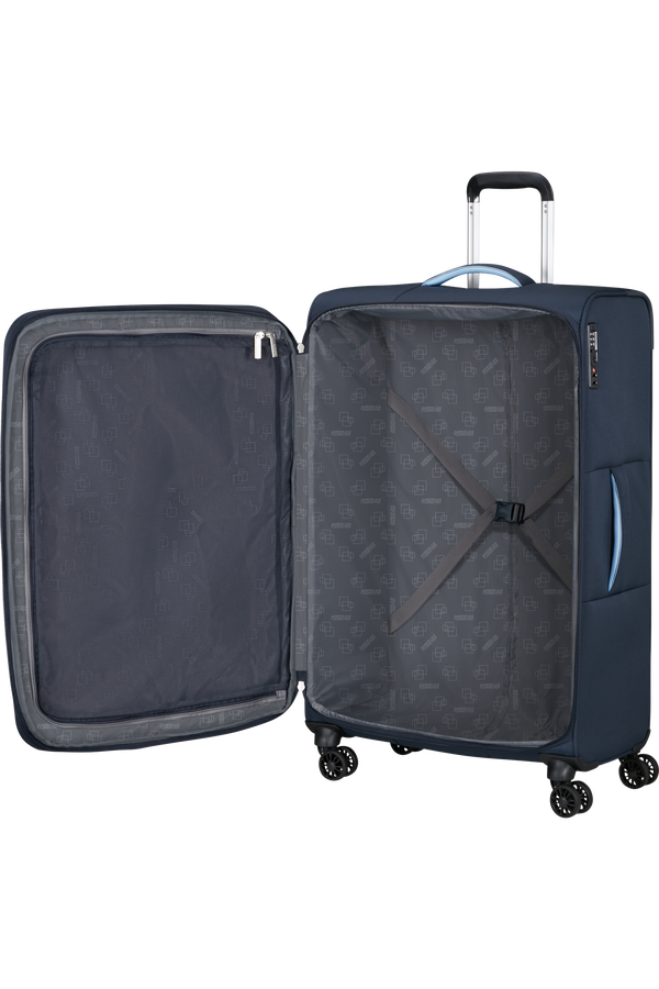 American Tourister Cloudrider Spinner EXP TSA L  Sky Navy