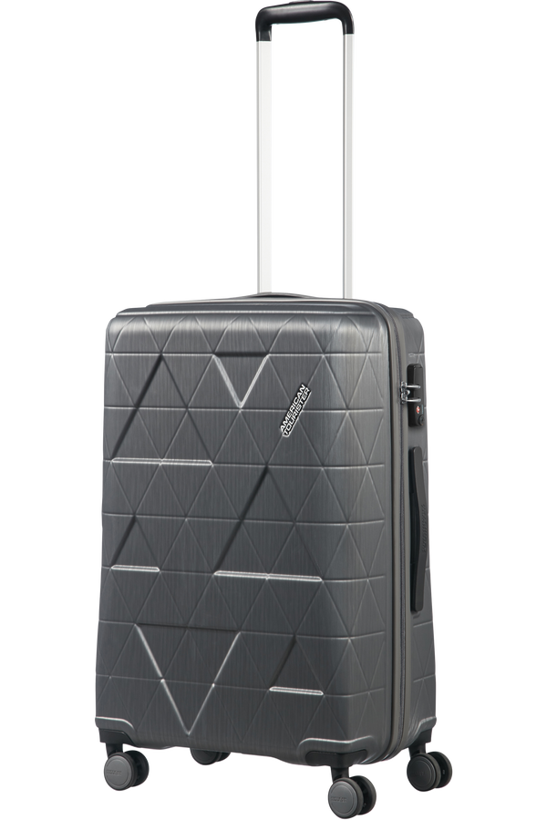 American Tourister Triangolo Spinner TSA 67cm  Asphalt Grey