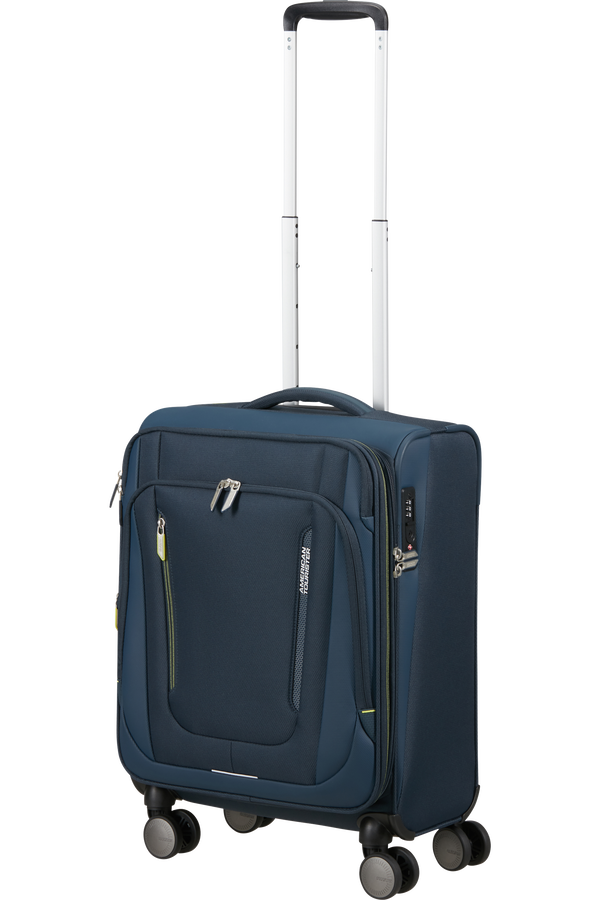 American Tourister Wanderlite Spinner EXP TSA S  Dark Navy