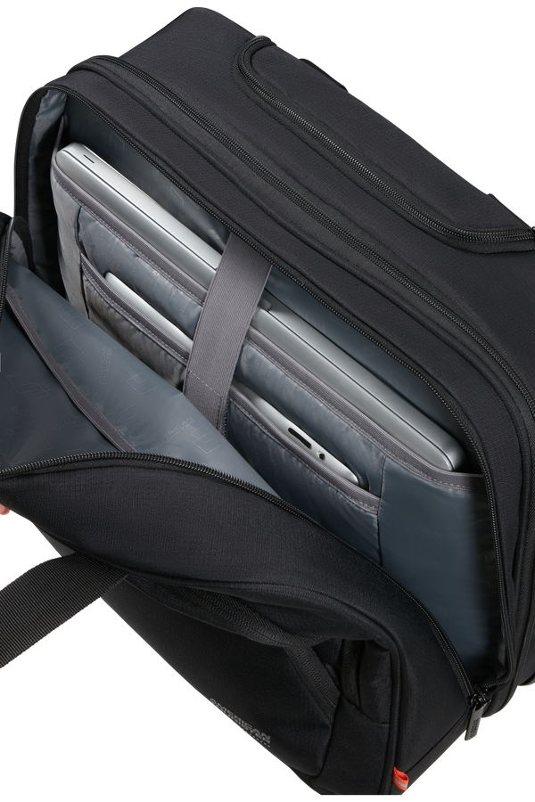 American Tourister At Work Nxt Rolling Tote 15.6'  Schwarz