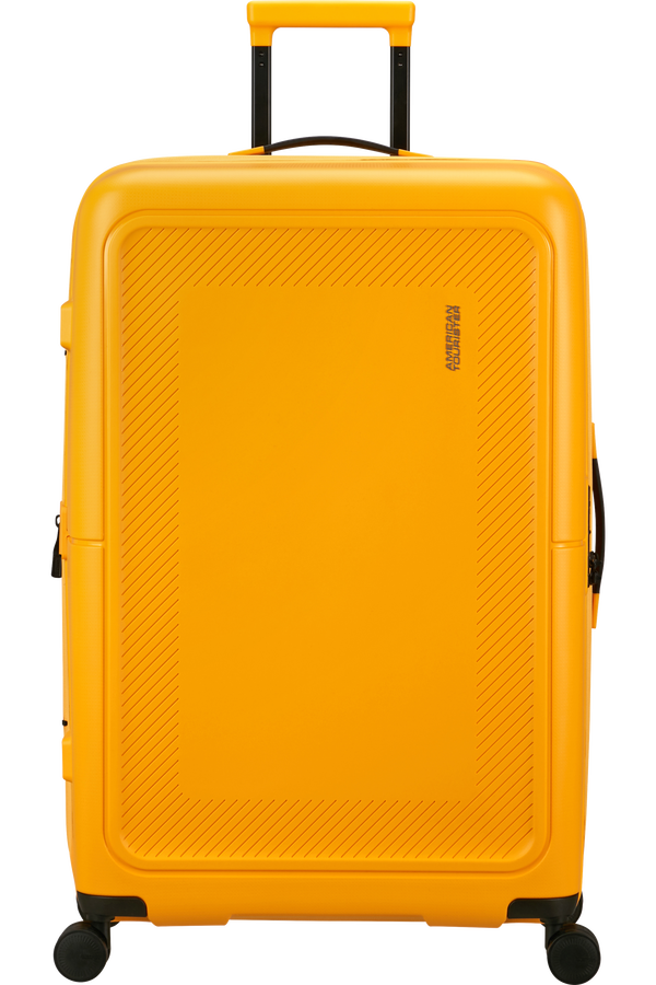 American Tourister DashPop Spinner Expandable TSA 77cm Golden Yellow