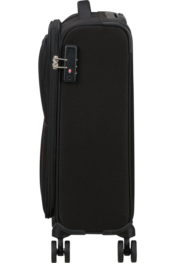 American Tourister Air Wave Spinner TSA S  Black/Red American Tourister Air Wave Spinner TSA S  Black/Red