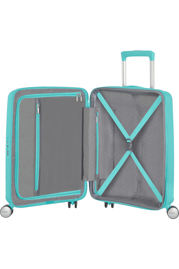 American tourister soundbox summer blue on sale