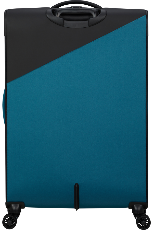 American Tourister Daring Dash Spinner Expandable TSA L  Black/Blue