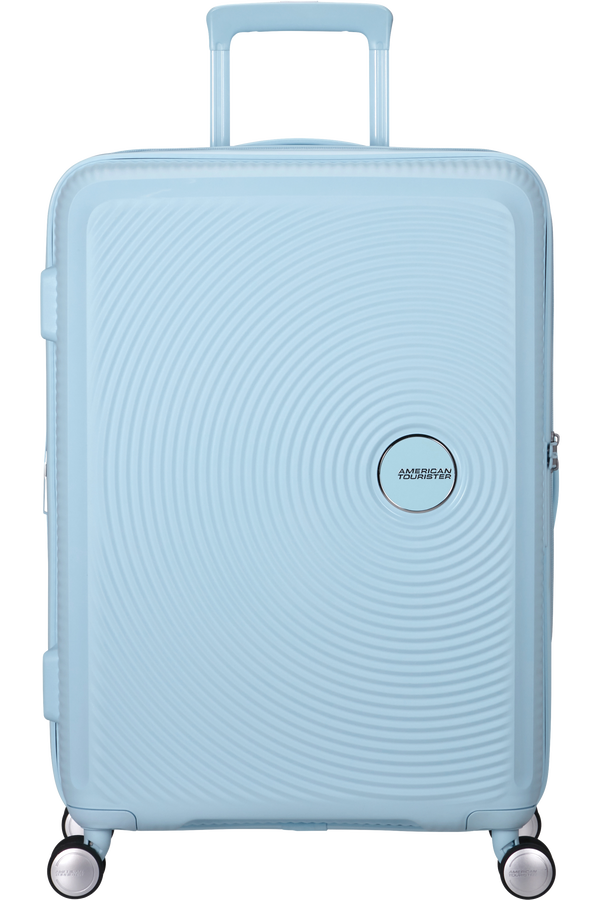 American Tourister SoundBox Spinner TSA Expandable 67cm  Pastel Blue