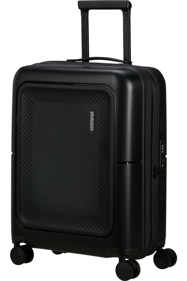 American Tourister DashPop Spinner Expandable TSA 55cm True Black