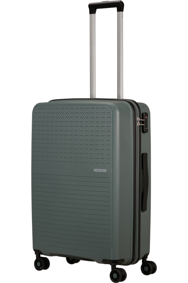 American Tourister trolley Aerostep 77 cm. zwart