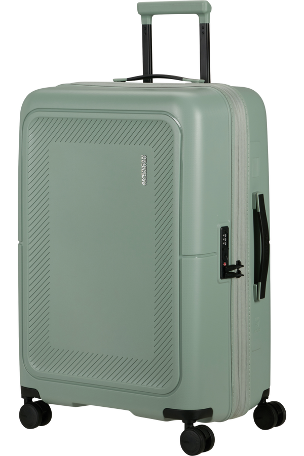 American Tourister DashPop Spinner Expandable TSA 67cm  Iceberg Green