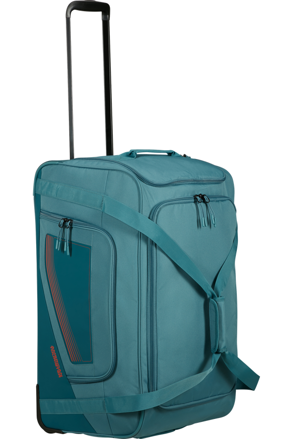 American Tourister City Racer Duffle with Wheels M  Petrol