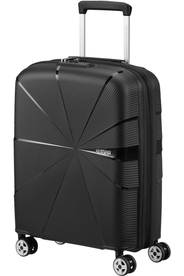 American Tourister Starvibe Spinner Expandable TSA 55cm Schwarz American Tourister Starvibe Spinner Expandable TSA 55cm Schwarz
