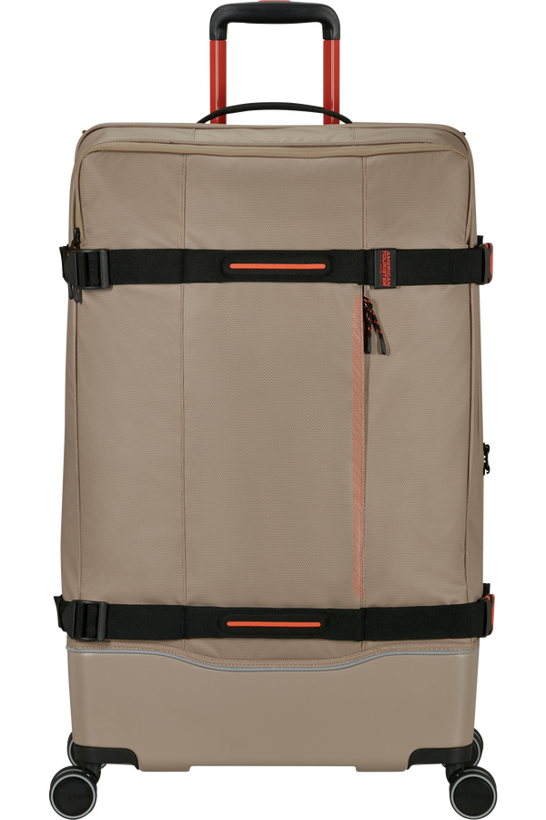 American Tourister Urban Track Spinner L TSA Coated 79cm  Beige/Orange