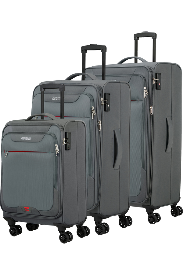 American Tourister Street Roll 3 Pc Set B  Grau