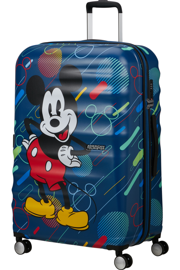 American Tourister Disney Wavebreaker Spinner TSA Disney Fl 77cm  Mickey Future Pop