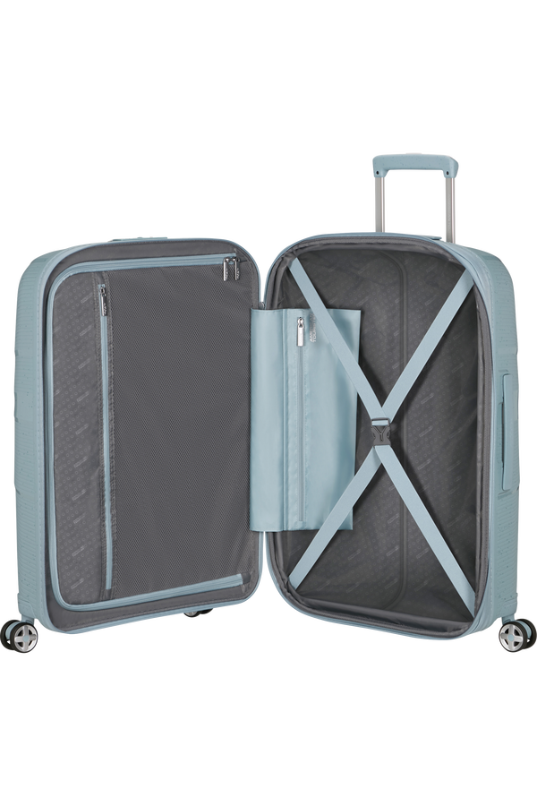 American Tourister StarVibe Spinner Expandable TSA LTD 67cm  Azzurro Speckles American Tourister StarVibe Spinner Expandable TSA LTD 67cm  Azzurro Speckles