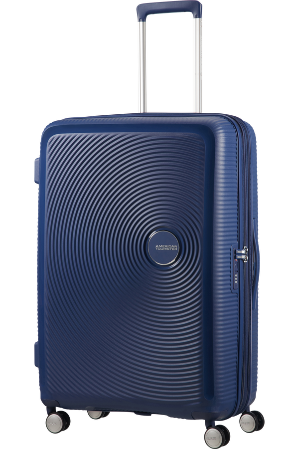 American Tourister Soundbox Spinner erweiterbar 77cm Midnight Navy