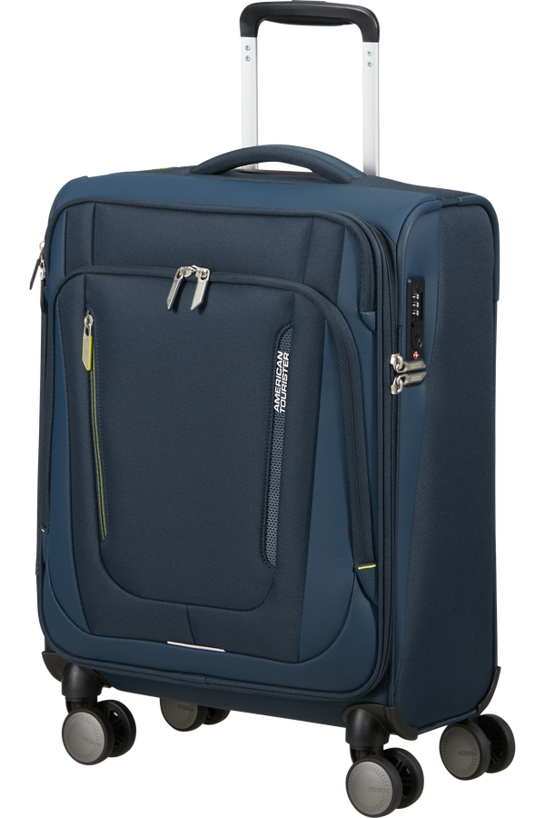 American Tourister Wanderlite Spinner TSA S  Dark Navy