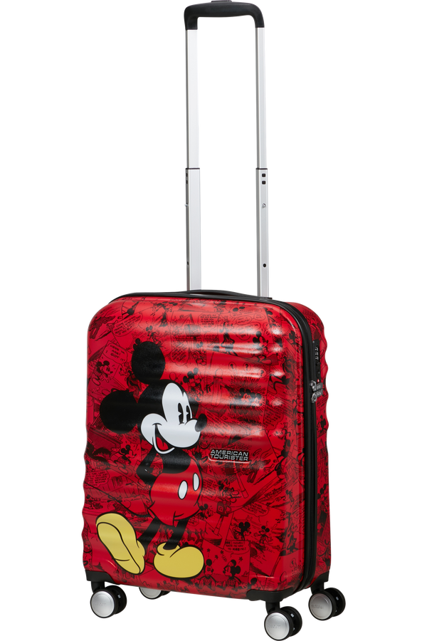 American Tourister Disney Wavebreaker Spinner TSA Disney Fl 55cm  Mickey Comics Red
