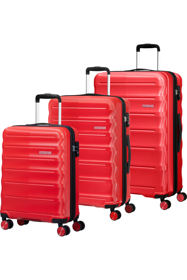 American Tourister Speedlink 3 PC Set A  Rot