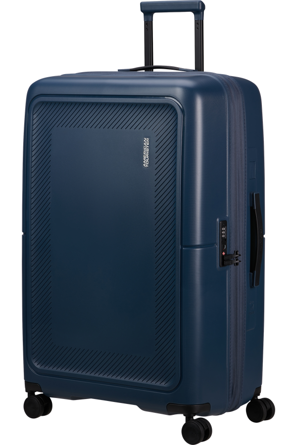 American Tourister DashPop Spinner Expandable TSA 77cm Midnight Blue