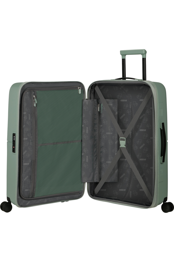 American Tourister DashPop Spinner Expandable TSA 67cm  Iceberg Green