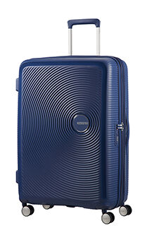 American Tourister Soundbox Spinner erweiterbar 77cm Midnight Navy