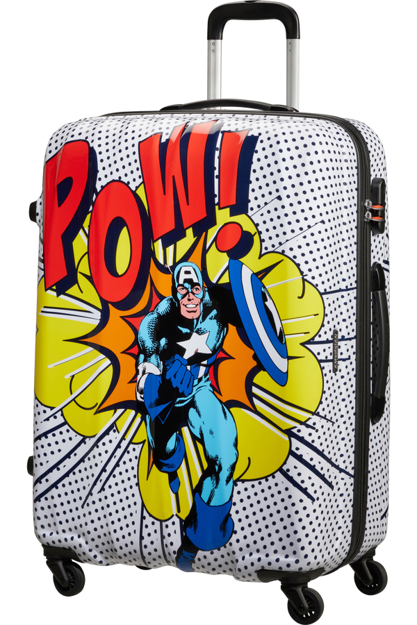 American Tourister Marvel Legends Spinner Alfatwist 75cm  Captain America Pop Art American Tourister Marvel Legends Spinner Alfatwist 75cm  Captain America Pop Art