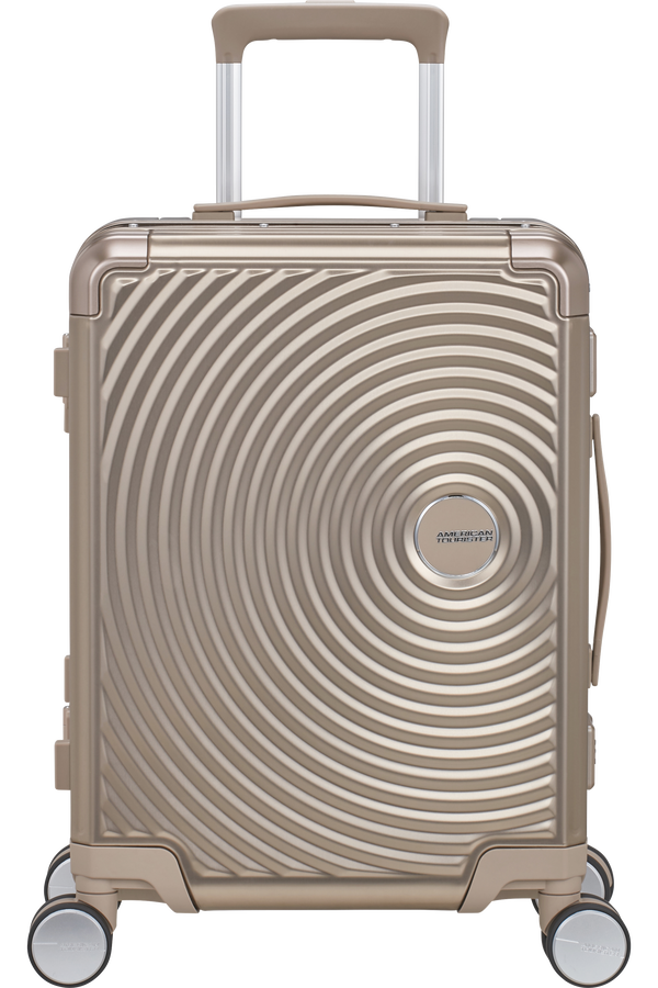 American Tourister Soundbox Alu Spinner TSA 55cm Bronze