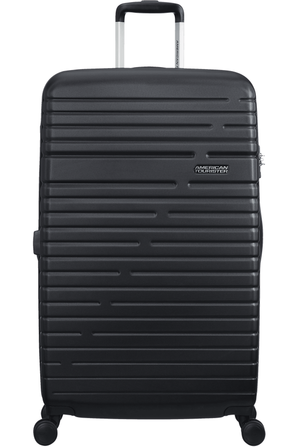 American Tourister Aero Racer Spinner Expandable 79cm  Jet Black