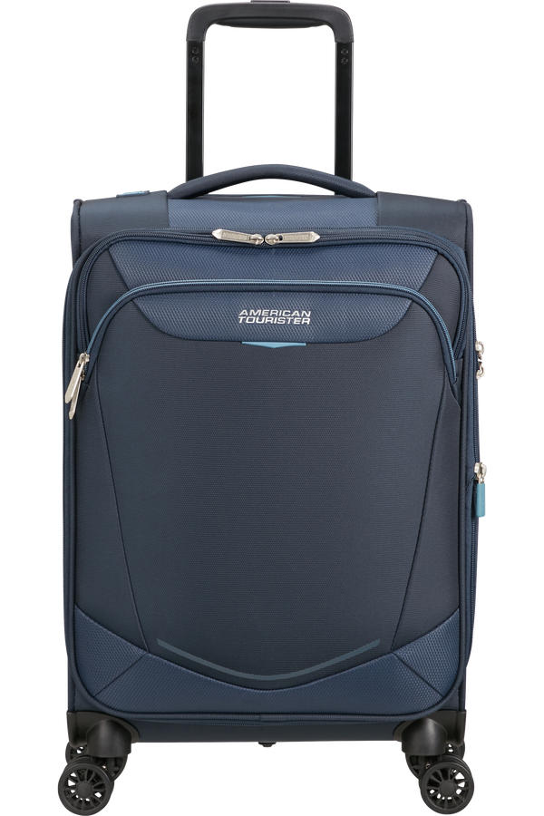 American Tourister SummerRide Spinner Expandable TSA 55cm L35 Navy