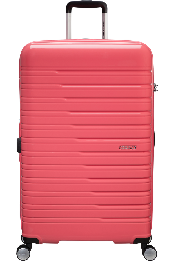American Tourister Flashline Pop Spinner Exp TSA 78cm Coral Pink